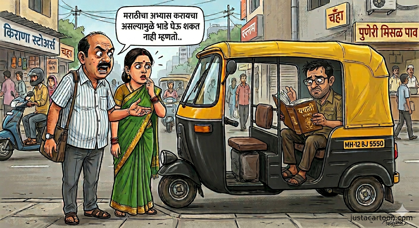 Auto Driver Reads Yayati