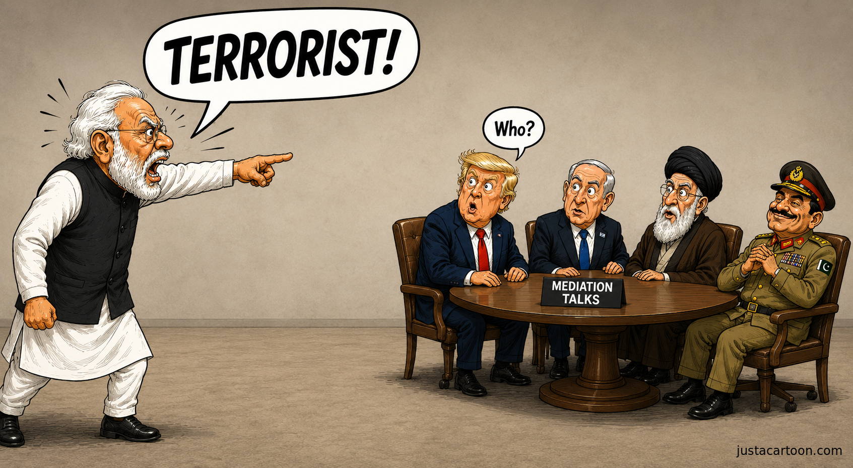 Pakistan Mediates Modi Fumes