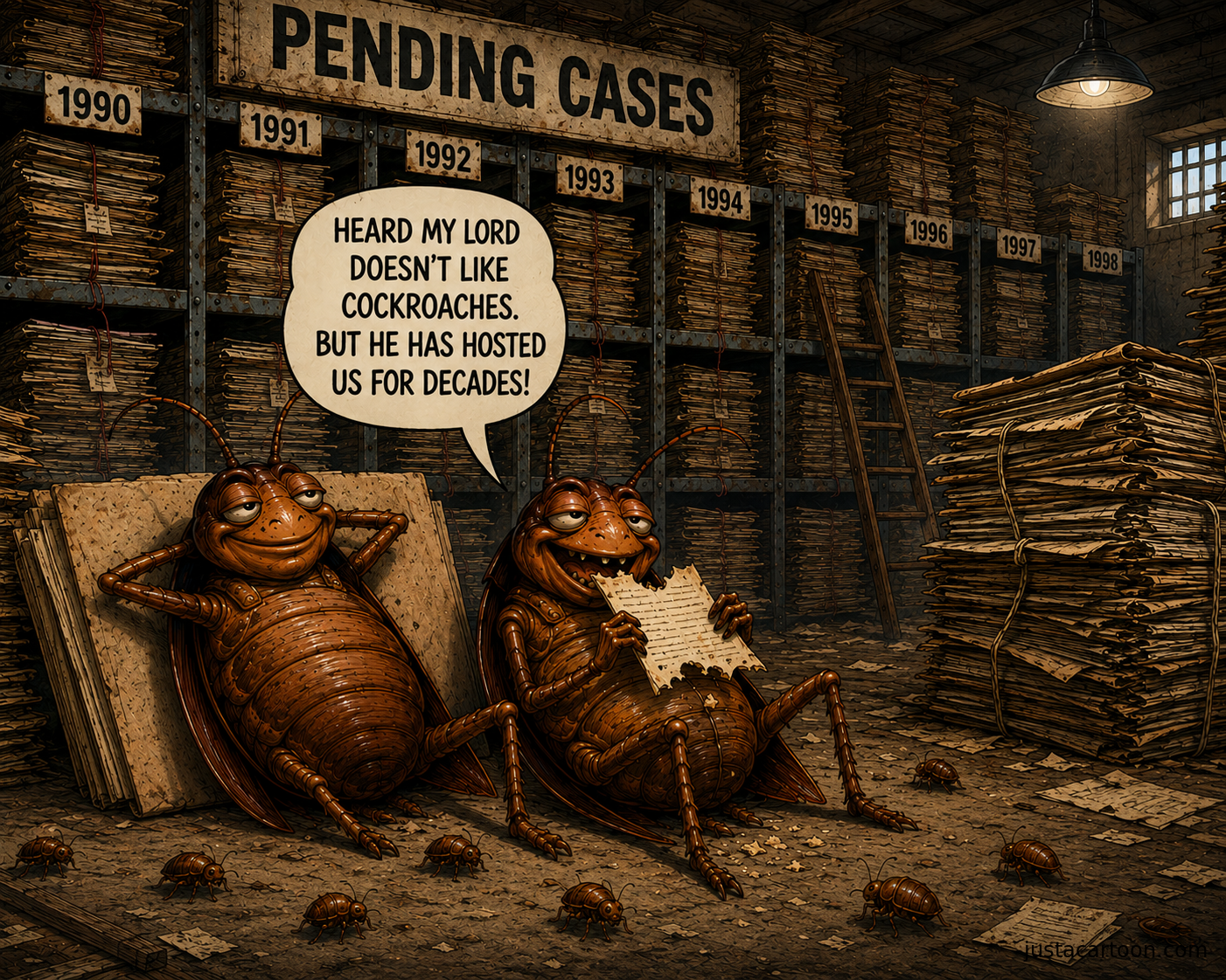 My Lord Hates Cockroaches
