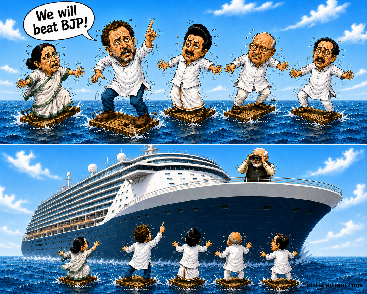 India Challenges Bjp