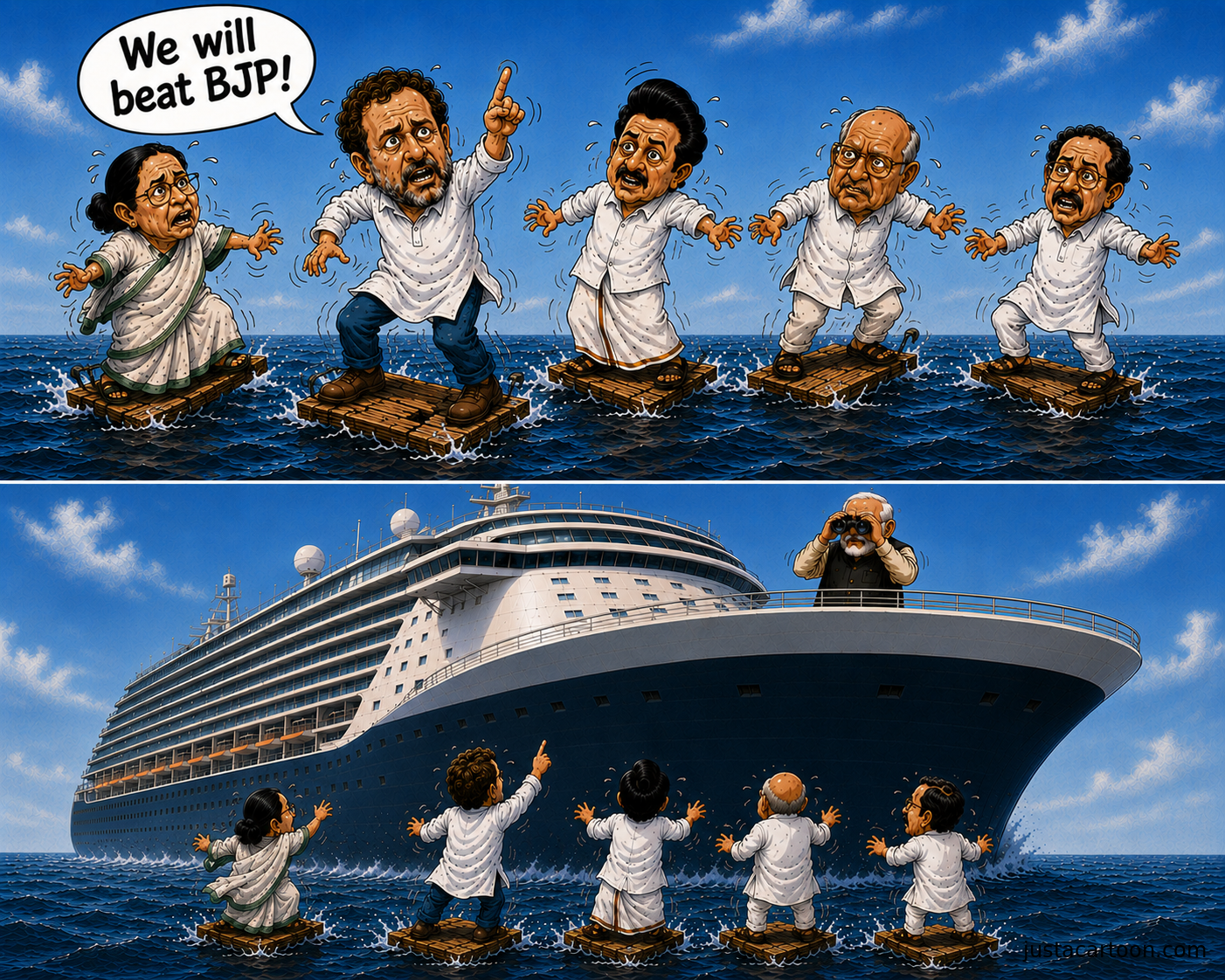 India Challenges Bjp