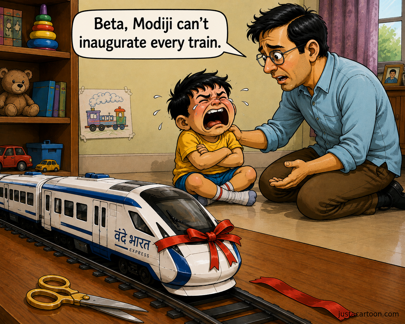 Modiji Skips This Inauguration